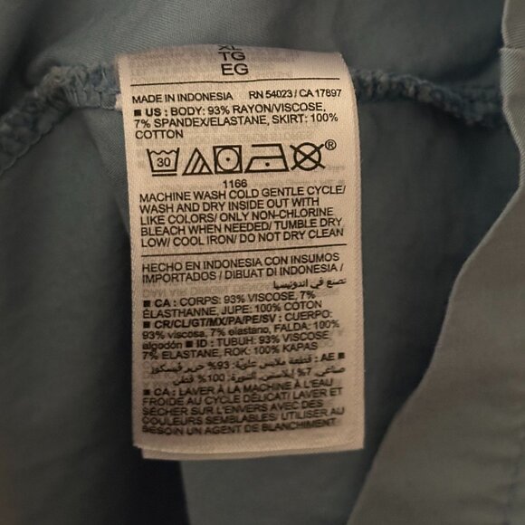 Blue Tank Dress - Picture 4 of 5